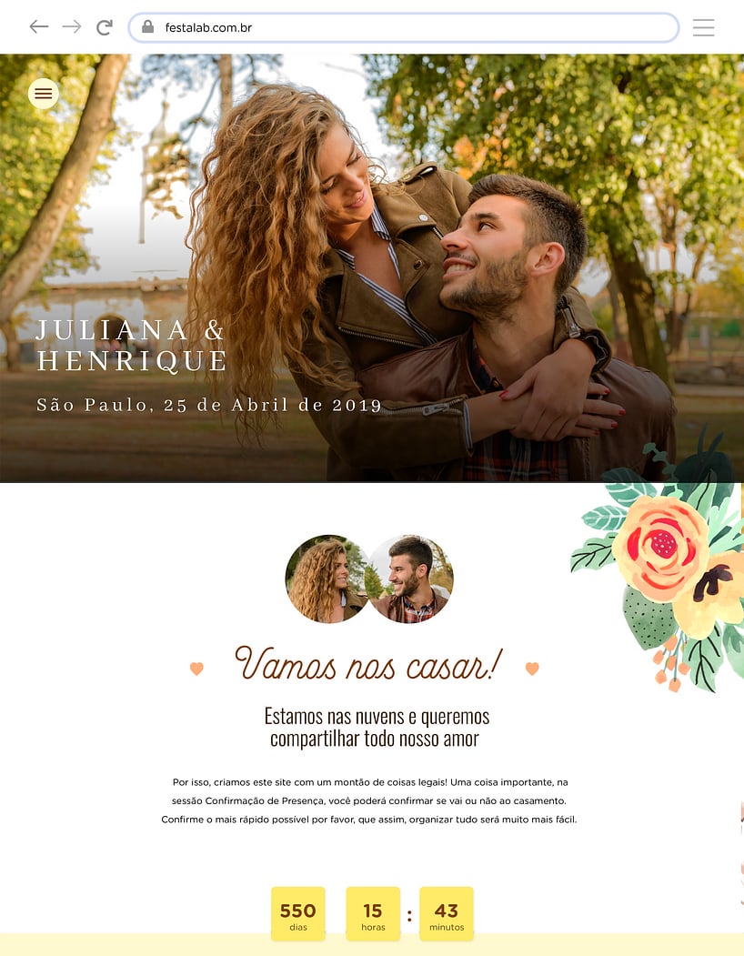 Vibe de Casamento - Rustico Rosa